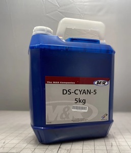 M&R DS-4000 DIGITAL SQUEEGEE INK CYAN 5KG (LITER)